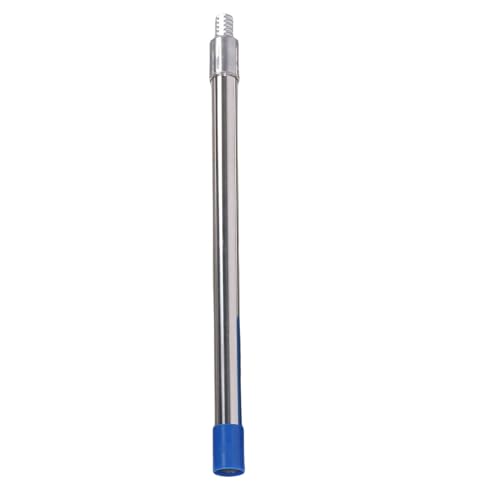 Jeffergarden Long Handle Scrub Brush Heavy Duty Stiff Wire Broom with Stainless Steel Telescopic Pole for Grime Moss Removal on Patio Deck Tile Garage Floor (160cm) - size: 160cm