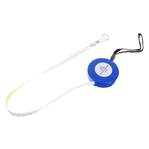 Animal Weight Tape Measure 2.5m Blue Multipurpose Goat Pig Cattle Measuring Tape for Livestock Girth and Weight Measurement Style
