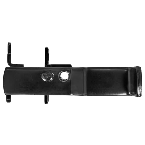 Black 3" Fulcrum Latch Single Gate Fulcrum Latch. Fits 1-5/8" or 1-7/8" Gate Frame. Latches to 3" Post. Powder Coated for Corrosion Protection. - size: BLACK 3"