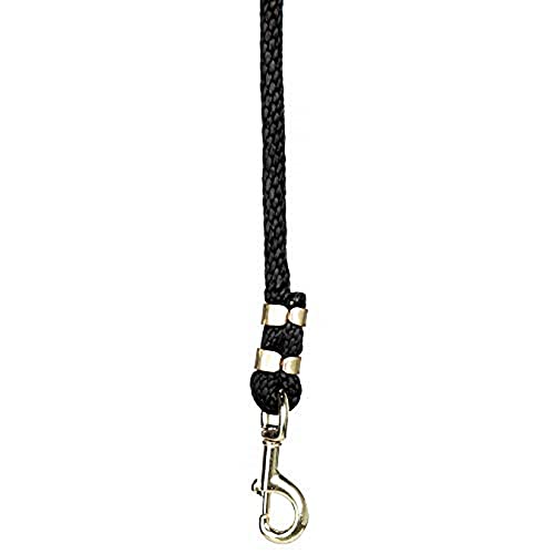 Mustang Poly Lead Rope 9ft. with Bolt Snap - color: Red