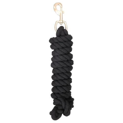 Tough 1 Economy Cotton Lead with Trigger Bolt Snap - color: Black