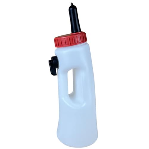 Calf Bottle with Detachable Nipple 2.5L Nursing Bottle with Regulating Valve and Handle Farm Equipment