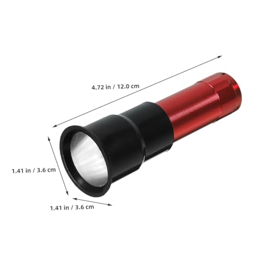 Toyvian 2pcs Rechargeable Egg Candler for Farm Use Led Chicken Egg Incubator Light Incubator Tester Cold Lighting