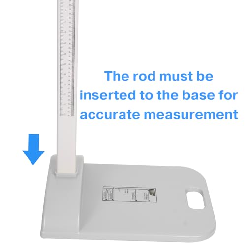 Height Measurement Tool, Height Measurement for Kids and Adults, Portable Stadiometer, Medical Office Aluminum Telescopic Measure Rod Device