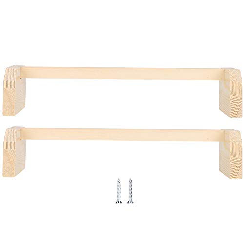 Chicken Wooden Perches, 2pcs Large Wooden Bird Stand Training Hens Roosting Bar for Coop and Brooder Parrots Chicken Perch Strong Wooden Roosting BarChicken Wooden Perches