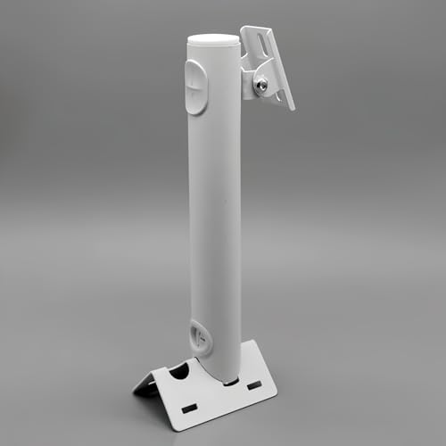 Surveillance Security Camera Mount Bracket, CCTV Wall Mounting Bracket Stand Galvanized Tube Wall Corner Mount Bracket for Heavy-Duty Surveillance Camera
