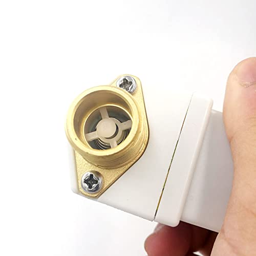 Beduan High flow 3/4" 12V Plastic Water Electric Solenoid Valve Normally Closed (Pack of 2) - size: DC12V-3/4" (Pack of 2)