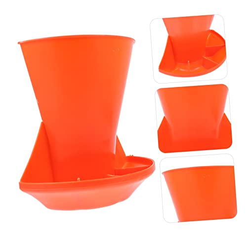 KESYOO Automatic Piglet Feeding Trough Compartment Livestock Feeder Easy Install Thicken Plastic Pig Feed Pan
