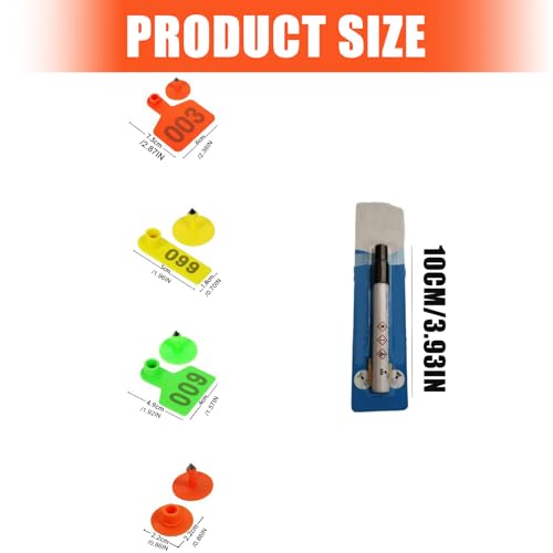 Animal Marker with Clear Writing for Rainy Management Weatherproofed Marker Pen