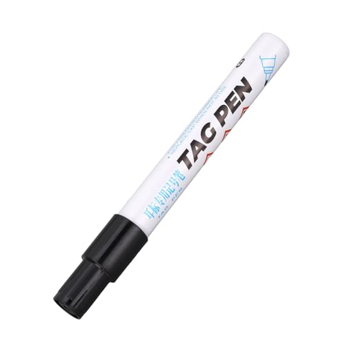 Pig Cow Mouton EORE Label IMPERPRUEBA PANTRATION Strong Permanent Black Ink Marker, Portable Plastic, Ideal for Agricultural Equipment