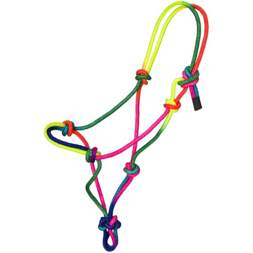 Tough1 Miniature Multi-Color Rope Halter - size: Large
