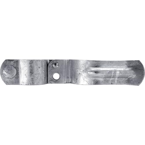 Heavy Duty Fork Latch (Bolt in) 1-5/8" x 2-7/8" Galvanized Pressed Steel - size: 1-5/8" x 2-7/8"