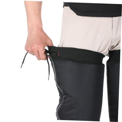 SOLUSTRE Outdoor Calf Gaiters for Hiking Windproof and Leg Covers with Insulated Warmth for Camping and Backpacking Reflective Safety Design for Night Visibility
