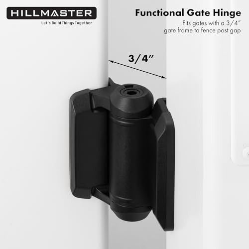 Heavy Duty Self Closing Gate Hinges with Safety Cap,Pool Gate Hinges with Alignment Legs No Rust and Adjustable Fence Hinges Kit for Outdoor Metal Gate,Vinyl Gates,Wood Gate,Black,2 Count - size: 1 Pack