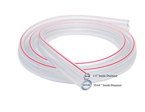 Pulsator and Milk Hose Transparent for Goat Milking Machine (8 FT) by Melasty