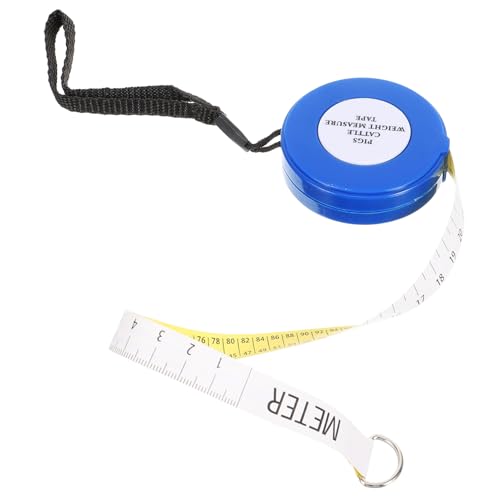 Animal Body Measuring Tape 2.5M for Cattle Goat Pig Weight and Chest Circumference Measurement Livestock Tape Measure Tool for Farm and Veterinary Use Style