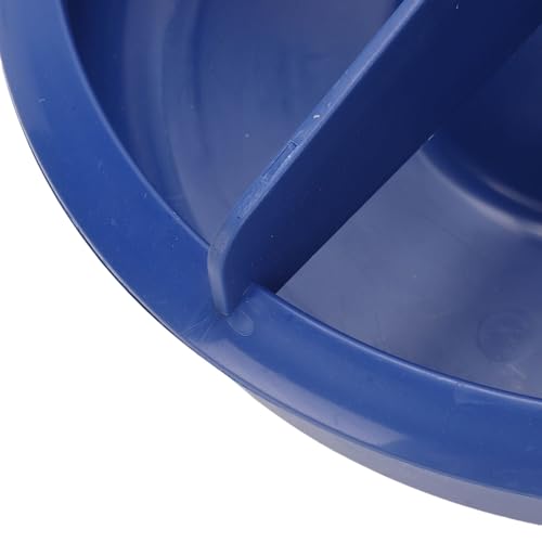 5 Slots Food Feeder, Plastic Feed Trough, Piglet Water Feeder with Feeding Bowl, Ideal for Livestock, Pets & Animal Farm
