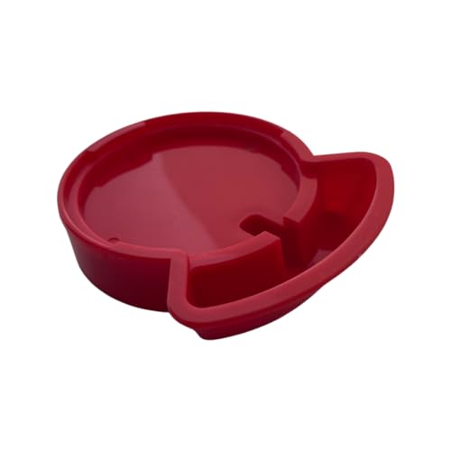 Hatching Time Poultry Starter Drinker, 25 oz, 750 ml, Clear Plastic, Red Cup, Spill-Proof, Safe for Chicks, Add Vitamins, Perfect for Backyard Flock - Corner, Transparent - style: 750 ml Corner