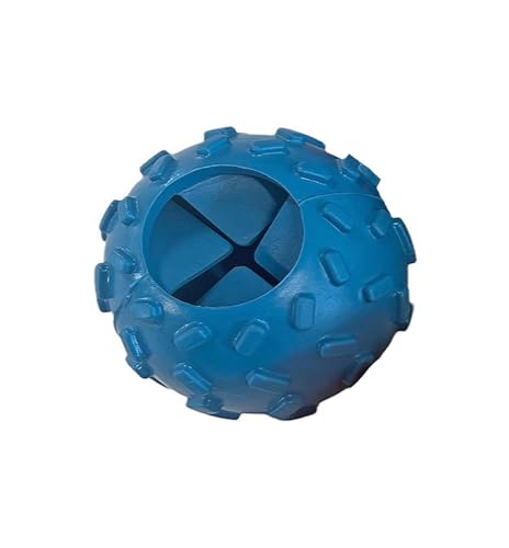 Piggy Poo and Crew Challenging Treat Dispensing Balls 4 Pack for Pigs Piglets Dogs Rabbits Cats Small Animals - color: Blue Green Orange Maroon