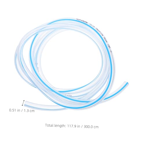 Toddmomy Milking Machine Accessories Pvc Milk Tube Replacement Hose for Dairy Farm Single Pulsation Design