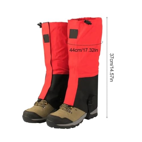 2 Pcs Outdoor Travel Leg Warmers Hiking Gaiter Waterproof Legging Shoes Hunt Climbing Camping Winter Tourist Snow Foot Cover
