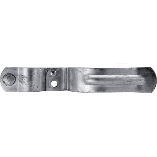 Heavy Duty Fork Latch (Bolt in) 1-5/8" x 4" Galvanized Pressed Steel - size: 1-5/8" x 4"
