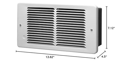 KING PAW2022-W PAW Pic-A-Watt Electric Wall Heater, 2250W / 208V, White