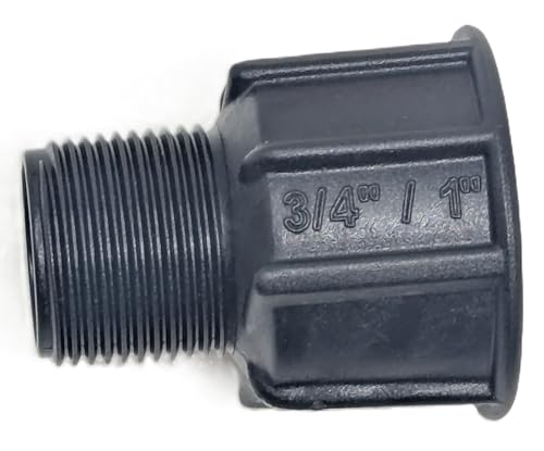 High Flow Camlock Trough, Stock Tank Valve –1" or 3/4" NPT, 1000kPa (145 PSI), 350L/min Flow Rate – Livestock Water Trough Float Valve - Does not come with float