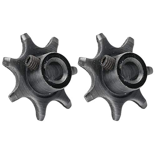 2Pcs Wheel Gear Reversible Toothed Gear, Incubator Motor Accessories, High Quality Metal Hatching Machine Gear with Spare Part, Durable Replacement Gear for Egg Turning Machine