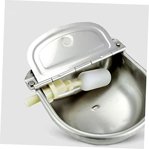 2Pcs Automatic Water Level Controller Float Valve for Livestock Drinking Bowl Durable Farm Accessories for Cattle Sheep Goat and Pig Waterers Easy to Install and Maintain