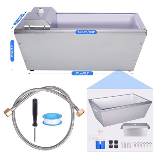 Automatic Dog Water Bowl Dispenser Auto Livestock Water Trough Outdoor Self Filling Waterer for Goat, Cattle, Horse, Pig, Sheep, Dog, Poultry