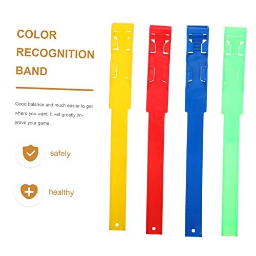 LIOOBO 4pcs Household Poultry Straps Chicken Ring Leg Sign Straps Animal Leg Bands Cold Frost and Heat Resistant
