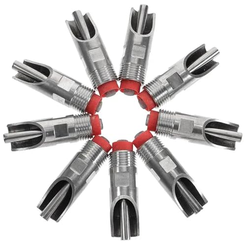 Pig Water Nipple 10Pcs Heavy Duty Stainless Steel Automatic Pig Waterer Livestock Drinking Feeder Farm Animal Supplies Poultry Cattle
