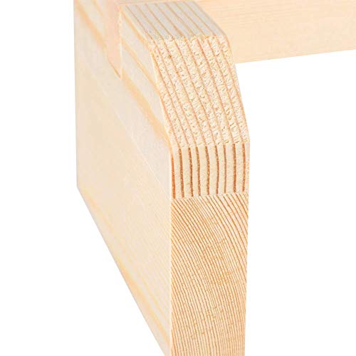 TOPINCN 2Pcs Chicken Perch Bird Wood Stand Wooden Chicken Perch Chicken Stand for Large Bird Chicken Parrot
