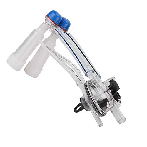 Milking Machine Kit, Plastic Sturdy Goat Sheep Milker Machine Parts Milker Claw Kit Milking Teat Cups Manual Collector Goat Hose Milking Group Liners Unit for Mobile Trolley or Milking Parlour System