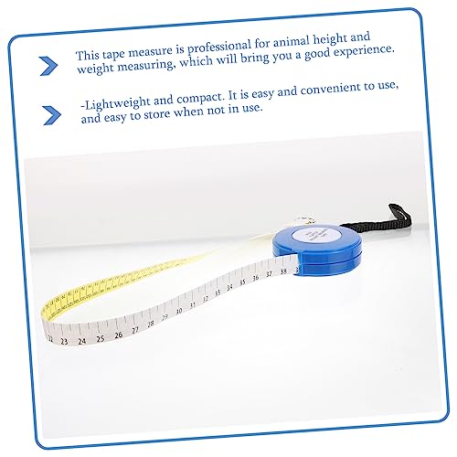 UKCOCO Animal Weight Measuring Tape for Cattle Pigs Goats Portable Livestock Body and Bust Tape Measure for Farm Use