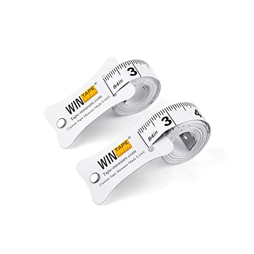 WIN TAPE PVC Horse Weight Tape Measuring for Horse and Pony Height and Weight, 84in Long (White)