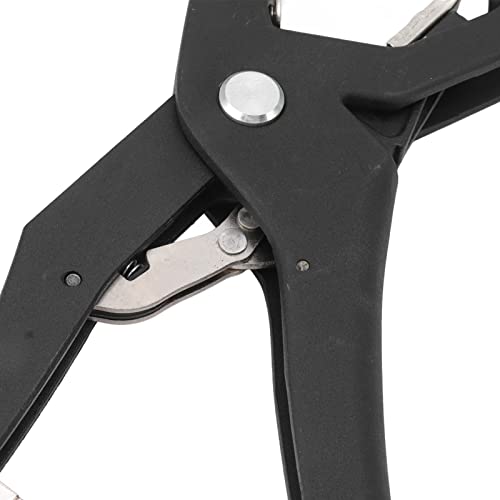 Livestock Tag Applicator Alloy Steel Automatic Hydraulic Tag Pliers for Farm Animals Cattle Sheep Pig Goat