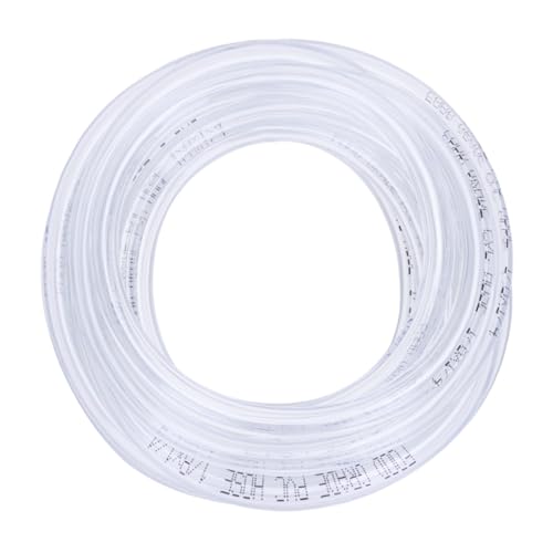 DERNORD PVC Tubing 1/8"ID X 1/4"OD Flexible Clear Vinyl Hose 10 Feet for Food Grade - size: 10 Feet, style: 1/8"ID X 1/4"OD