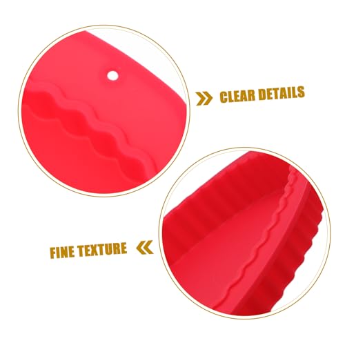 BESPORTBLE Silicone Chicken Nesting Box Pad Washable Egg-Laying Pad Coop Bedding Liner Chicken Accessory Nesting Mats for Hens