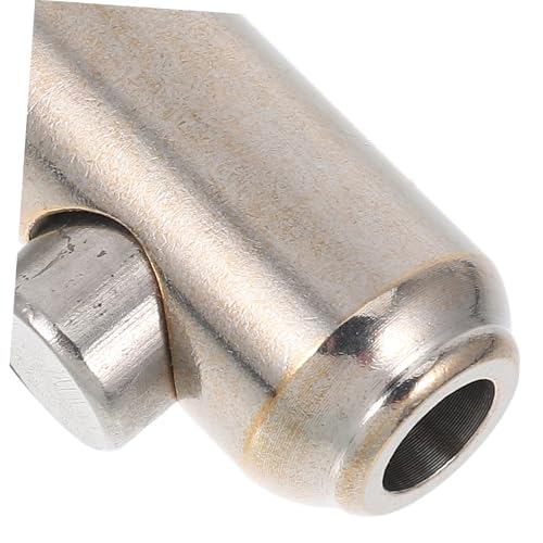 TOYANDONA -Splash Stainless Steel Pig Nipple Drinker Automatic Watering Nozzle for Heavy-Duty Livestock Waterer for Farm Use Splashproof Design for Clean Bedding