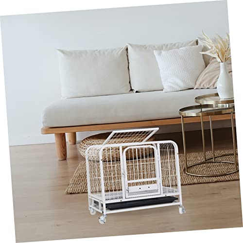 Take The Urine Tray 2pcs Pet Poop Pans Rabbit Bedpan Chick Cage Bedpan Pet Supplies Leakproof and Durable