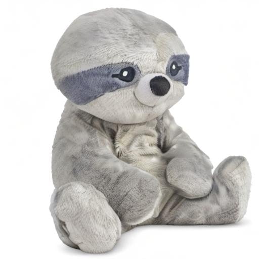 HUGIMALS Sam the Sloth 20 Inch 4.5 lb Heavy Cute Sensory Weighted Comfort Plush | Large Unscented Washable Self Care Calming Stuffed Animal for Kids, Teens and Adults - color: Sam the Sloth