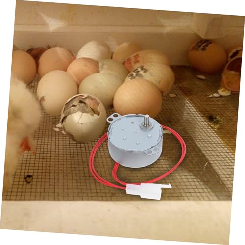 Abaodam 110V Egg Turner Motor for Incubators Automatic Chicken Egg Rotator Accessory Convenient Motor Parts for Smooth Operation Energy Efficiency Compatible with Models
