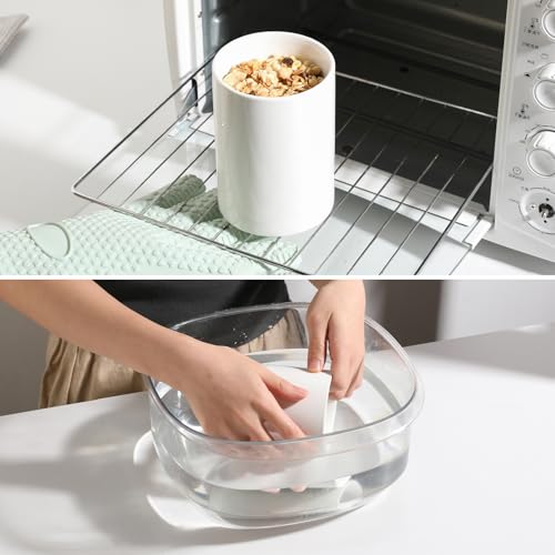 Sweejar Ceramic Food Storage Jar, Salt Container with Airtight Plastic Lid & Date Tracker, 28 Oz Kitchen Canisters for Flour, Rice, Sugar, Coffee, Spices, Pantry Organization (White) - color: White, style: 28 Fl Oz (Plastic Lid)
