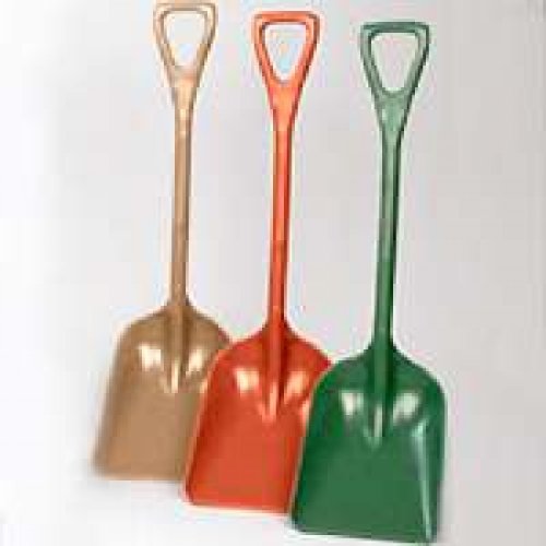 Scoop Grain/Snow Poly Hdl 38in