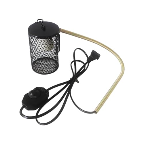 Lamp Cage Heater Guard Warmer Lamp Anti Scald Lamp Holder Sturdy Iron Construction Design Suitable for Bearded