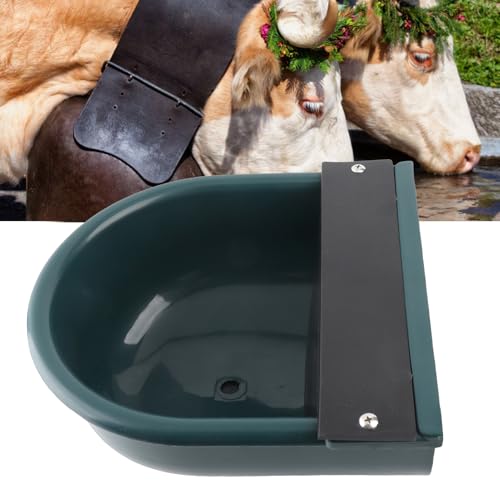 Automatic Livestock Drinking Bowl Plastic Thickened Water Feeder with Garden Hose Connection for Cattle Sheep Horses Dogs