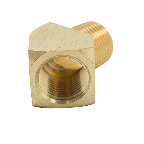 Brass 1/4" NPT Female Barstock Tee & 1/4" NPT Male Hex Nipple & 1/4" NPT 45 Degree Barstock Street Elbow Assortment Kits - style: Tee/Nipple/45 Degree Street Elbow