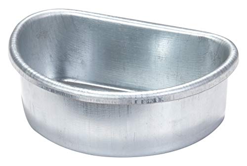 Pet Lodge Rabbit Metal Cage Cup Durable, Mountable Feeding & Watering Bowl for Small Animals (1 Pint) (Item No. ACU6) - size: 1 Pint
